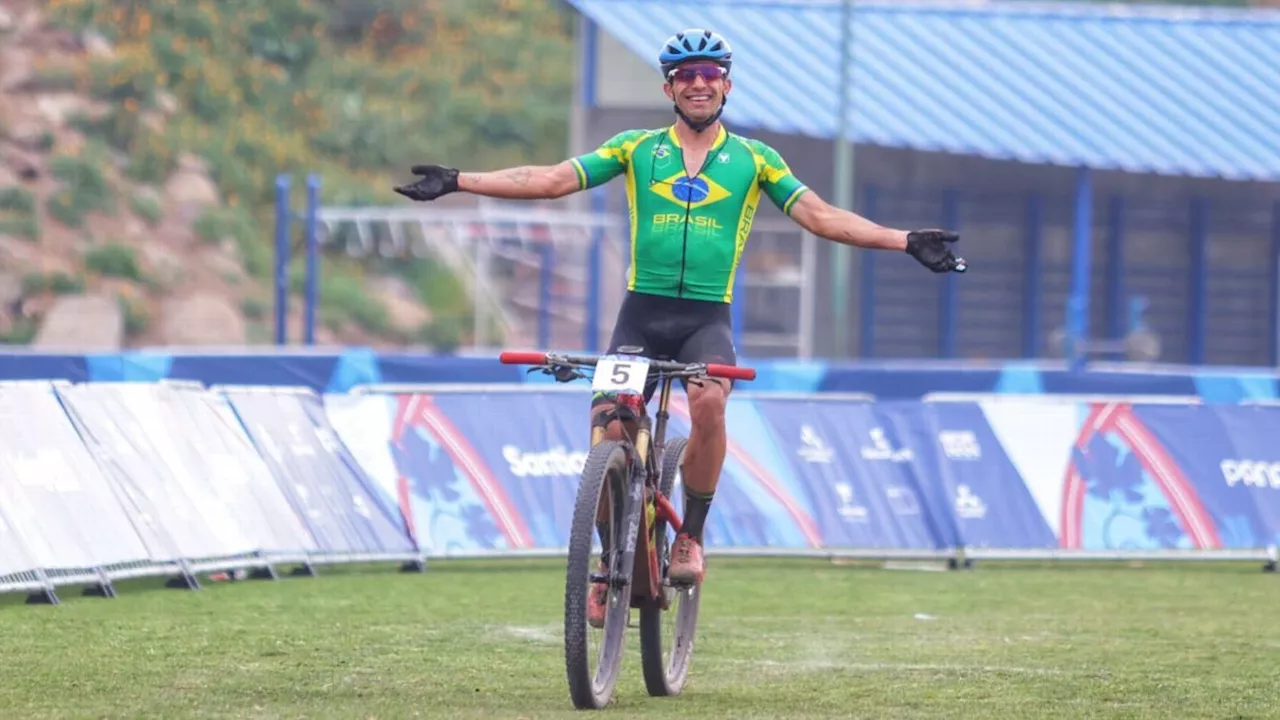 José Gabriel fatura 1ª medalha do Brasil no Pan-Americano com bronze no Mountain Bike