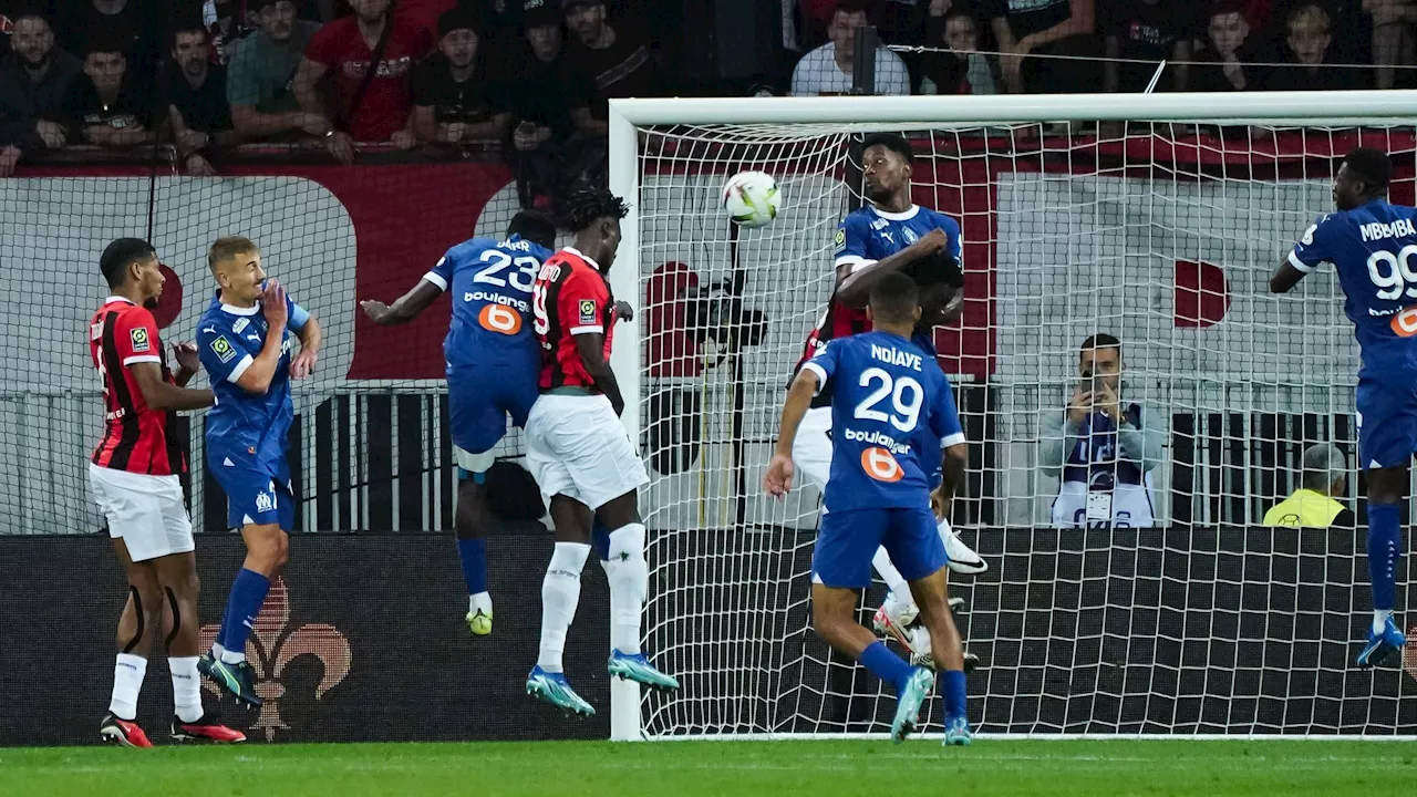 | L'OGC Nice leader de Ligue 1 après son succès sur l'OM (1-0)