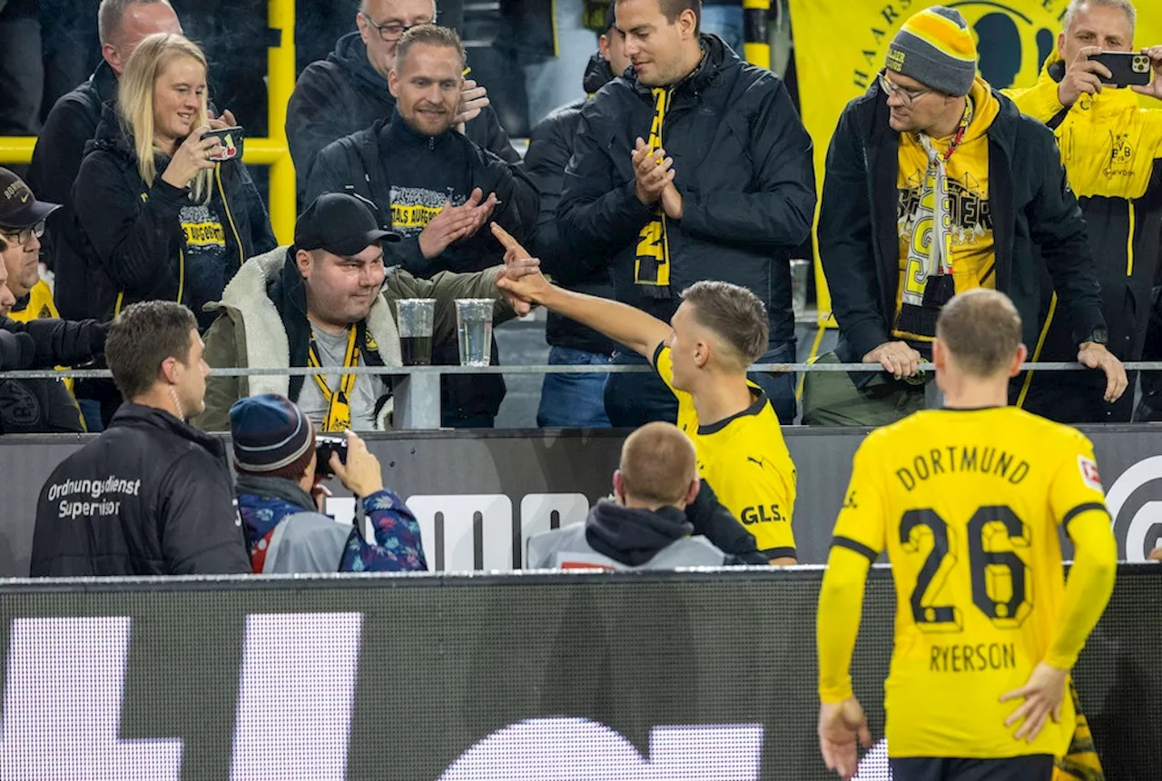 Bewegende Szenen: Warum alle BVB-Spieler zu einem Fan gingen