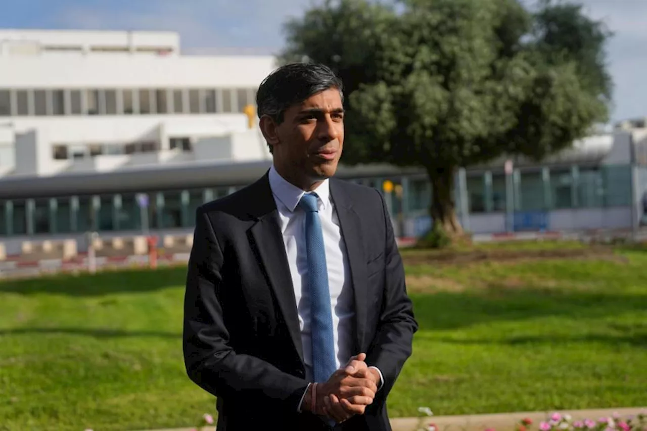 Rishi Sunak: Leaders need to stop ‘contagion of conflict’ in Middle East