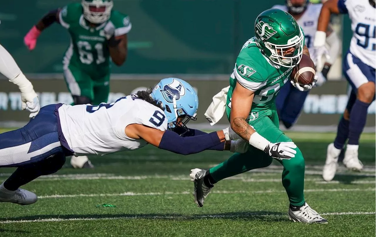 Roughriders’ playoff hopes end with 29-26 loss to Argonauts