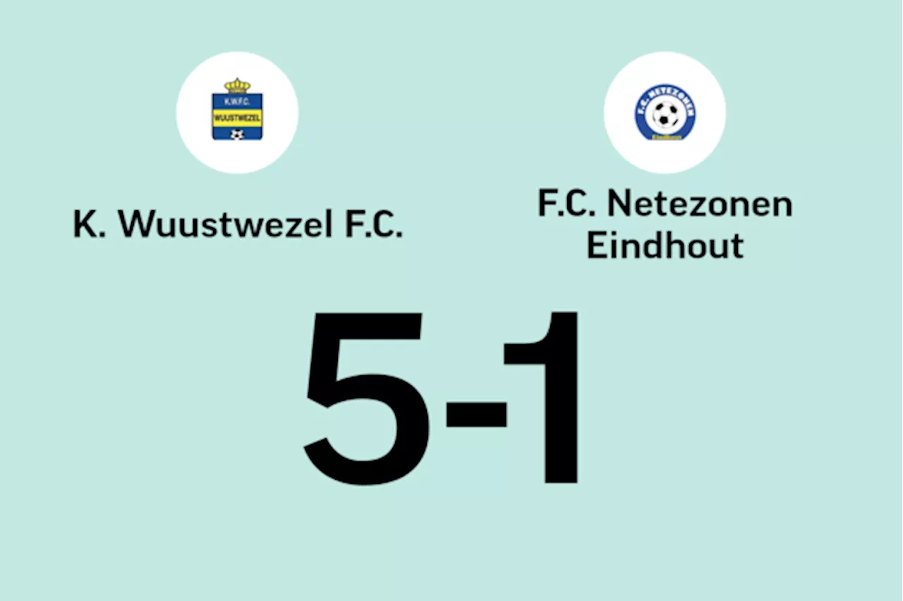 Wuustwezel wint thuis van Netezonen, mede dankzij twee treffers Verhaert
