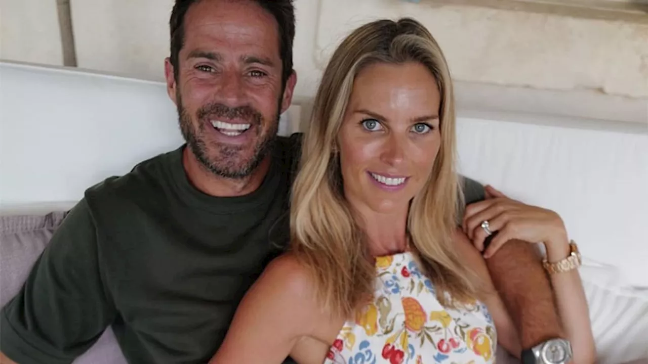 Jamie Redknapp gushes over wife Frida in new family photos with son Raphael