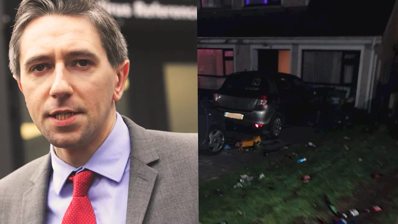 Simon Harris warns Limerick students could be expelled for attending street party