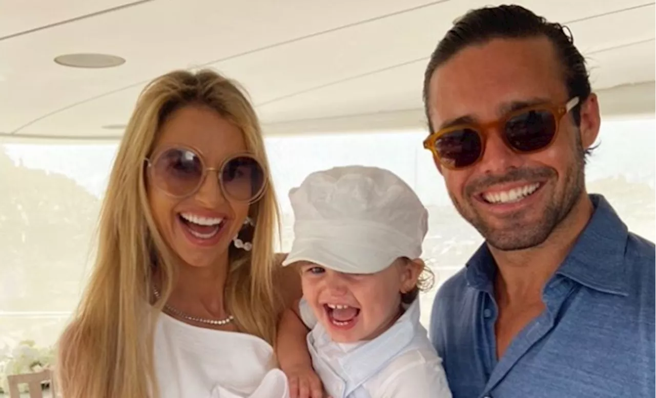 Vogue Williams praises her brave son Theodore after an ‘accident’ in St. Barts