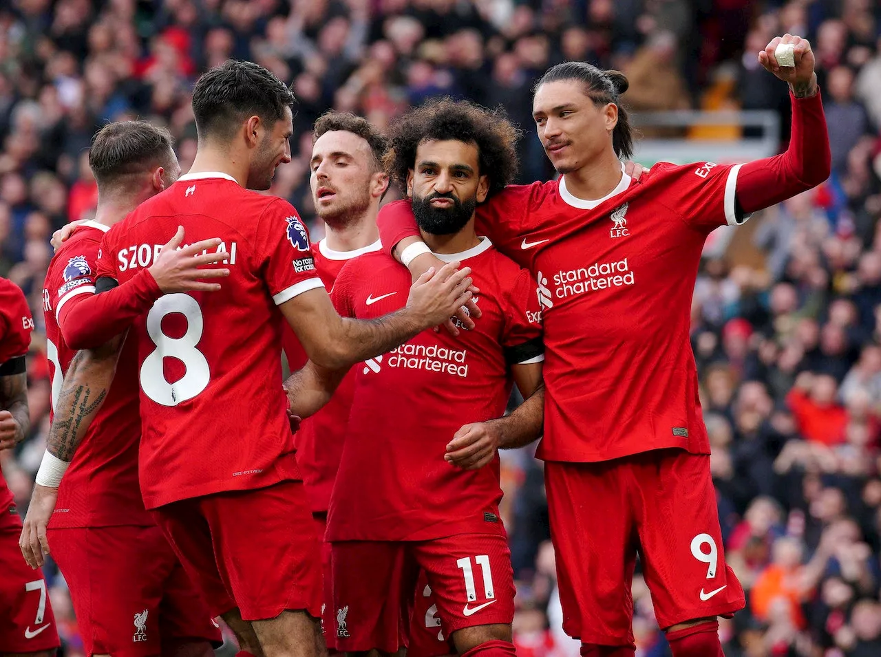 Salah-Doppelpack rettet Liverpool den Derby-Sieg