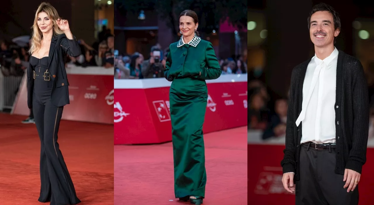 Festa del Cinema, pagelle look di oggi: Alba Parietti catwoman (5), Juliette Binoche too much (7), Diodato art