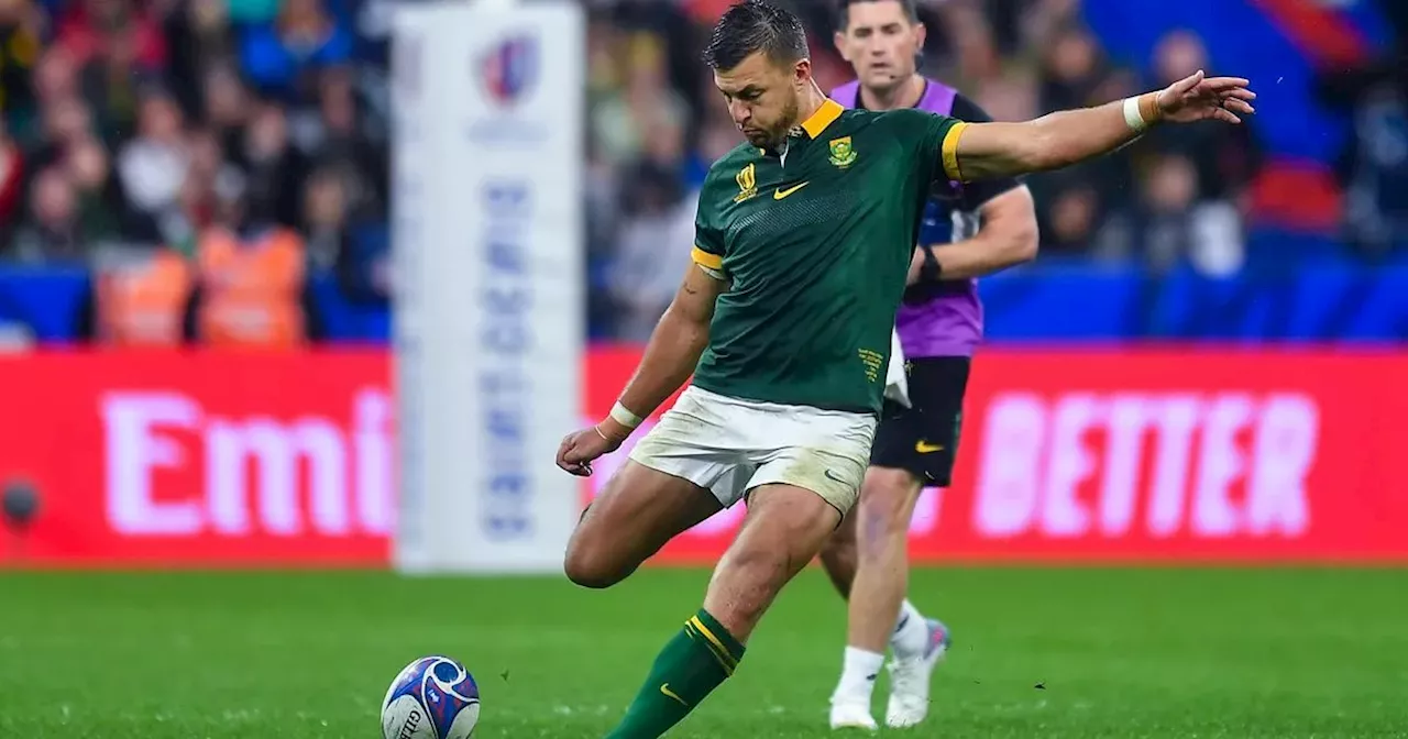 Handre Pollard strikes late for Boks to break English hearts in Paris