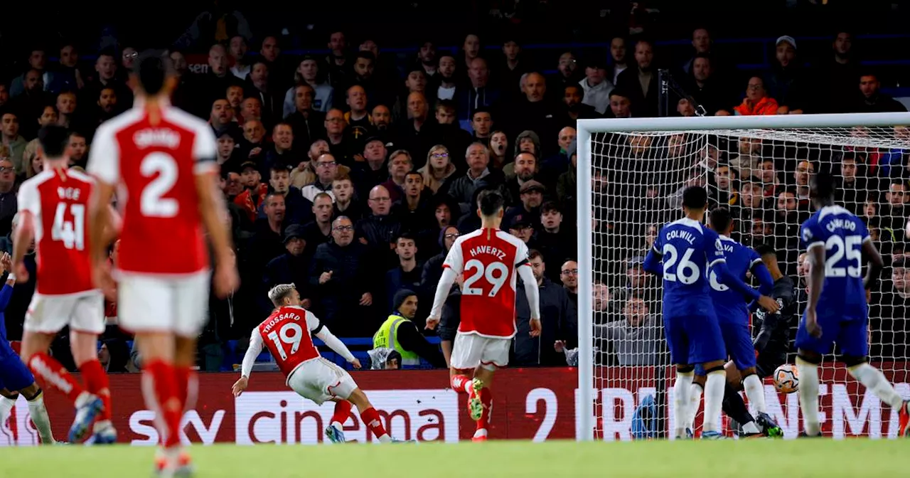 Arsenal come from two goals down to snatch a point against Chelsea at Stamford Bridge