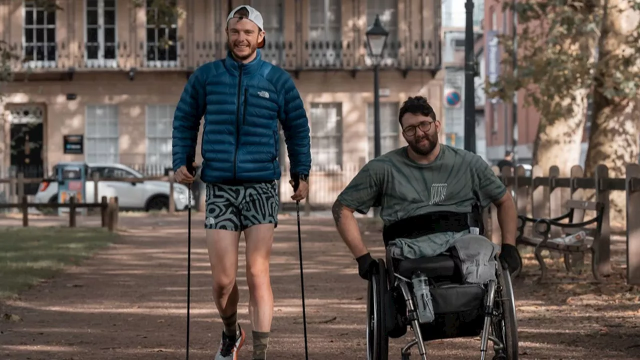 Bristol man raises more than £10,000 for amputee friend by running 200 miles non-stop