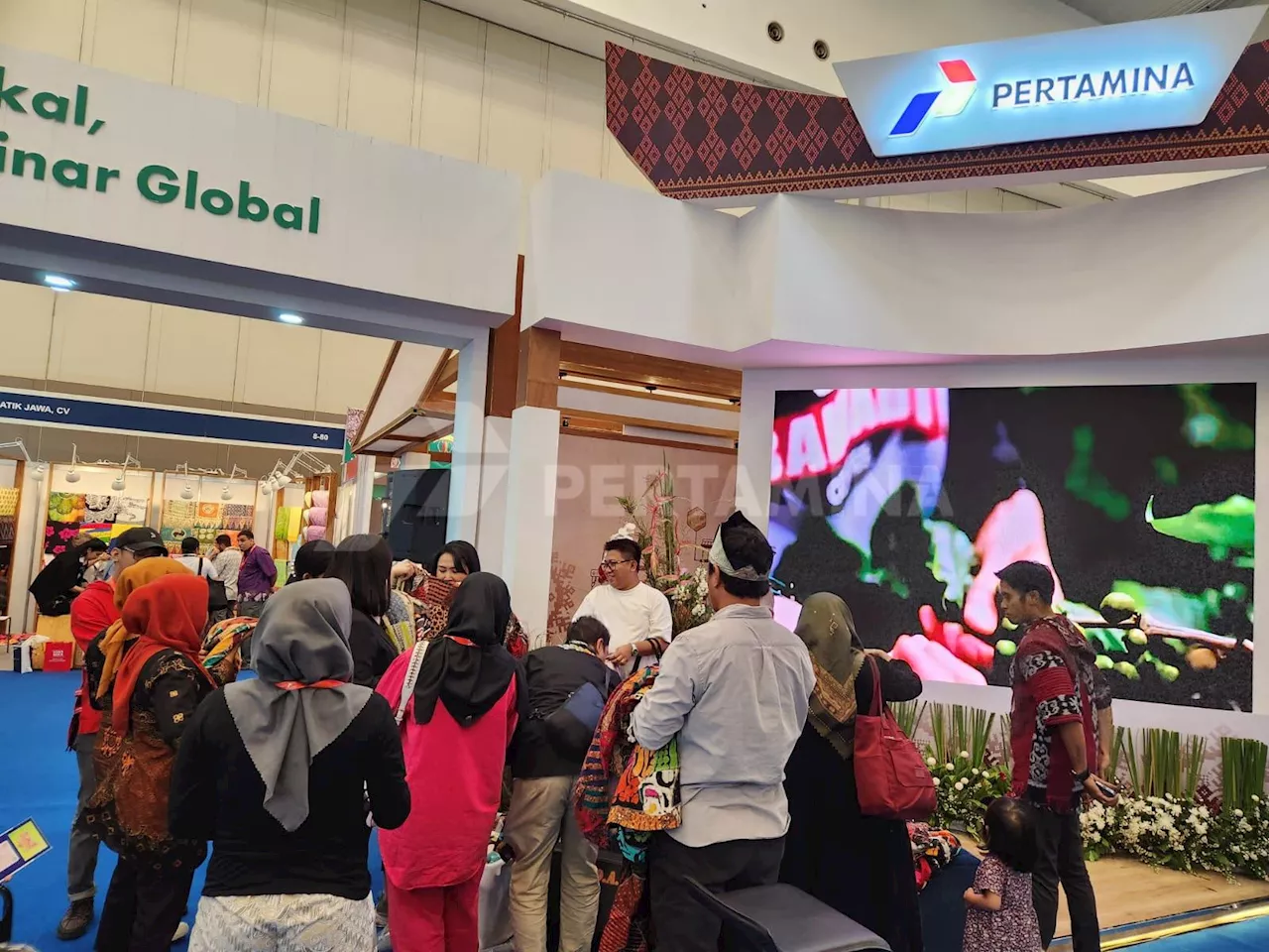 UMKM Pertamina Raih Transaksi Miliaran Rupiah di Pameran TEI 2023