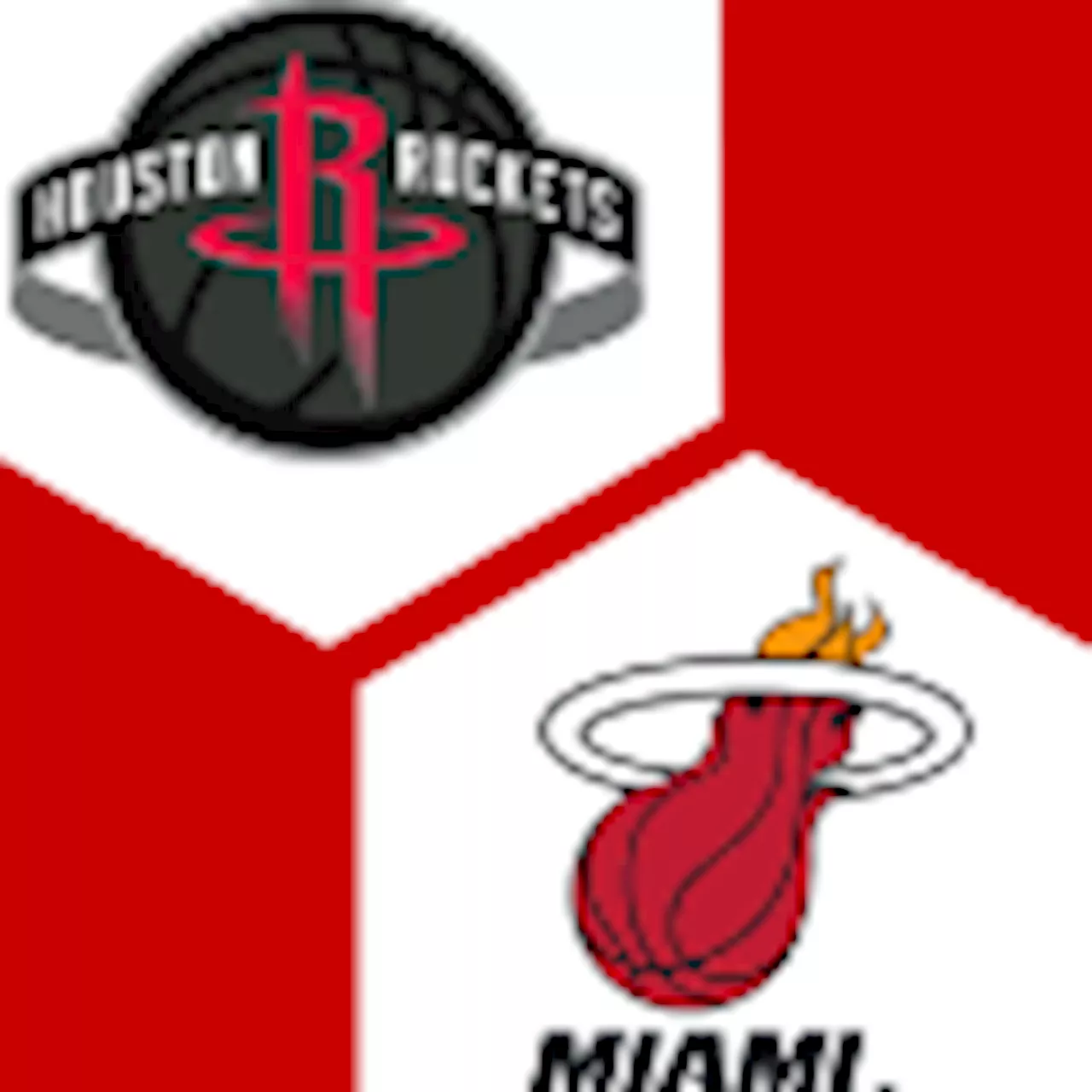 | Houston Rockets - Miami Heat 5:1 | 1. Spieltag