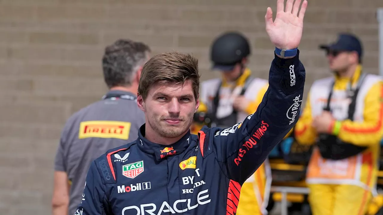 Formula 1: Max Verstappen wins United States Grand Prix sprint race