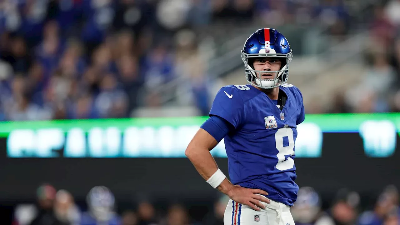 Giants quarterback Daniel Jones still rehabbing neck injury, unlikely to play vs. Commanders