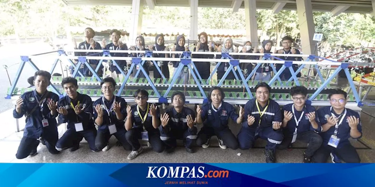 Jembatan Rancangan UMY Ini Terinspirasi Anyaman Daun Kelapa