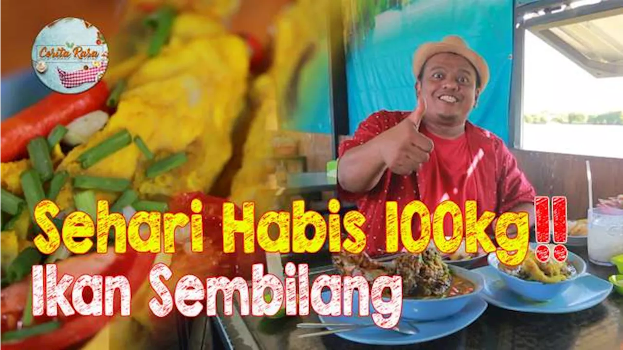 Warung Sembilang Kediri Sehari Habis 100 Kilogram Ikan Sembilang!