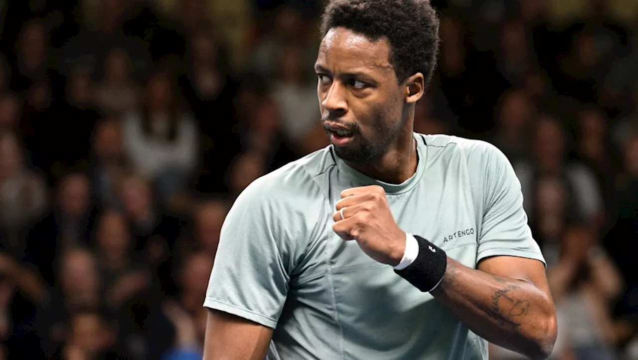 Tennis : le Français Gaël Monfils domine Laslo Djere, 35e mondial, et se qualifie pour la finale à Stockholm,