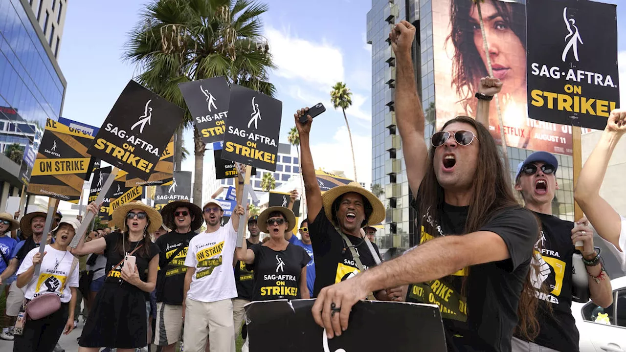 Hollywood actors remain on picket lines instead of sets as strike hits 100 days