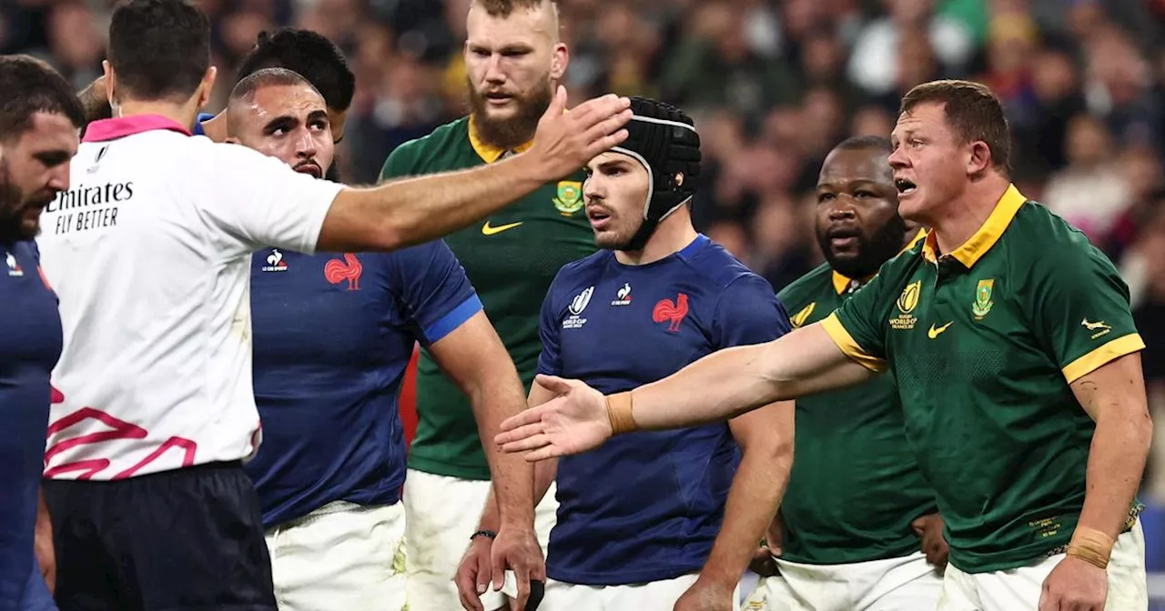 Coupe du monde: la France a envoyé un rapport sur l'arbitrage à World Rugby