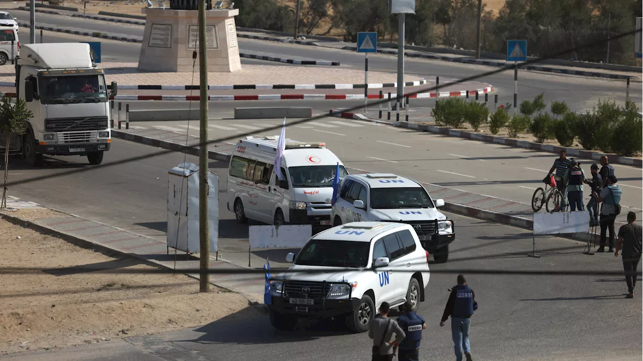 À Gaza, l’aide humanitaire arrive, la France promet des médicaments dans « les plus brefs délais »