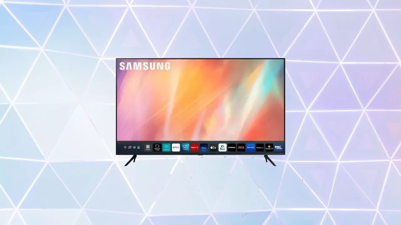 Cette TV 4K de 75 pouces signée Samsung reçoit une réduction dingue chez ce marchand français