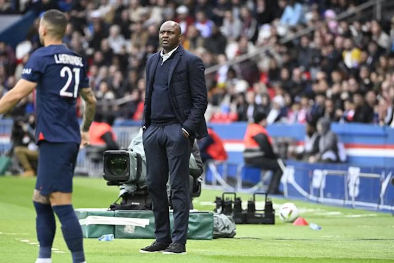 Patrick Vieira après PSG-Strasbourg : «Conscient des manques que l'on a»