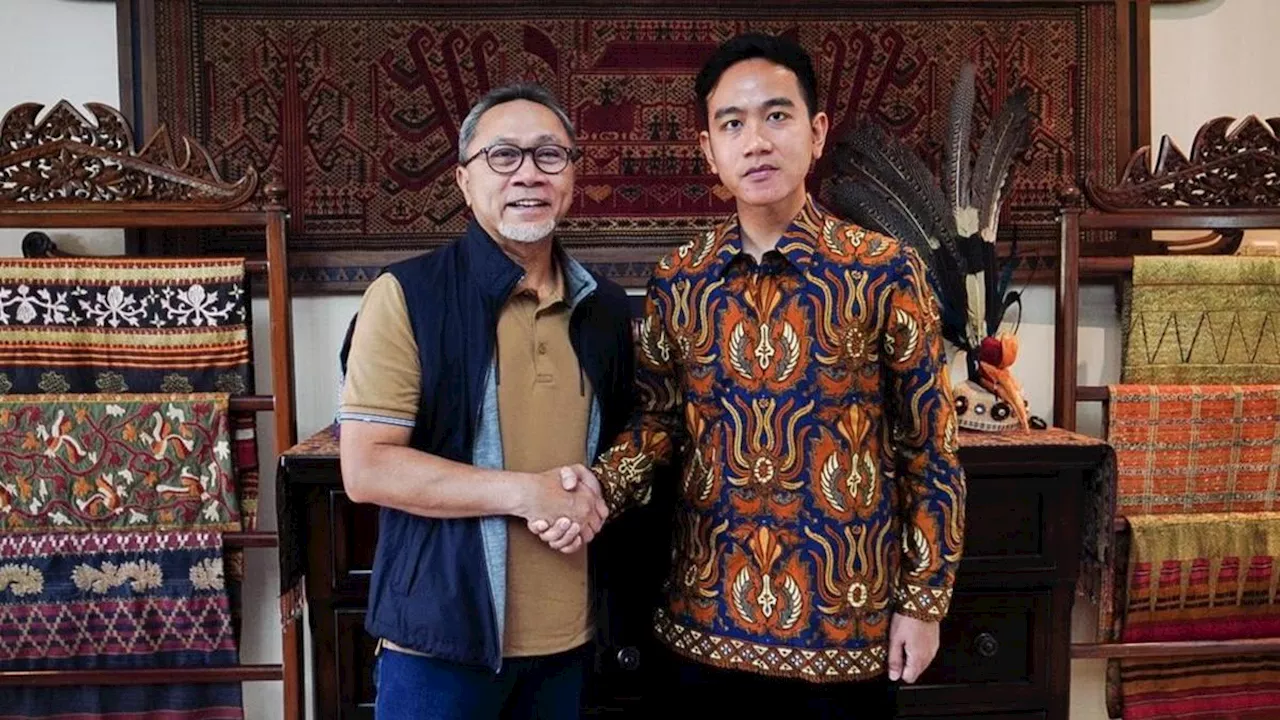 Gibran Rakabuming Raka di Jakarta, Bahas Cawapres dengan Zulkifli Hasan?