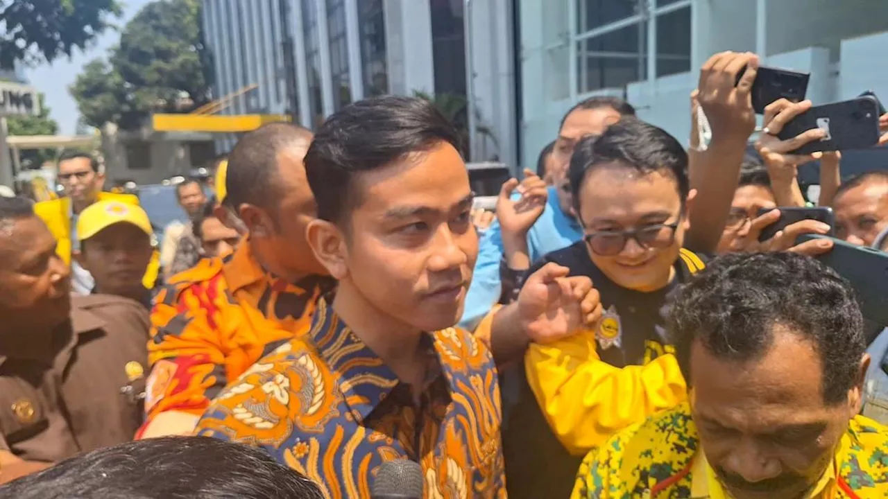 Gibran Rakabuming Raka Hadir di Rapimnas Golkar, Usai Dapat Dukungan Jadi Cawapres