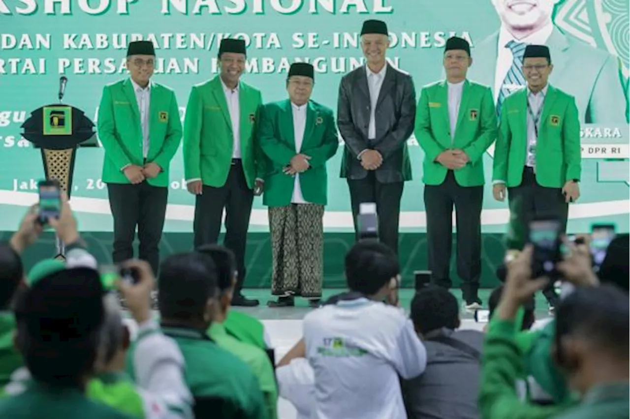 Hadiri Workshop Nasional PPP, Mardiono dan Ganjar Targetkan Pilpres dan Pileg