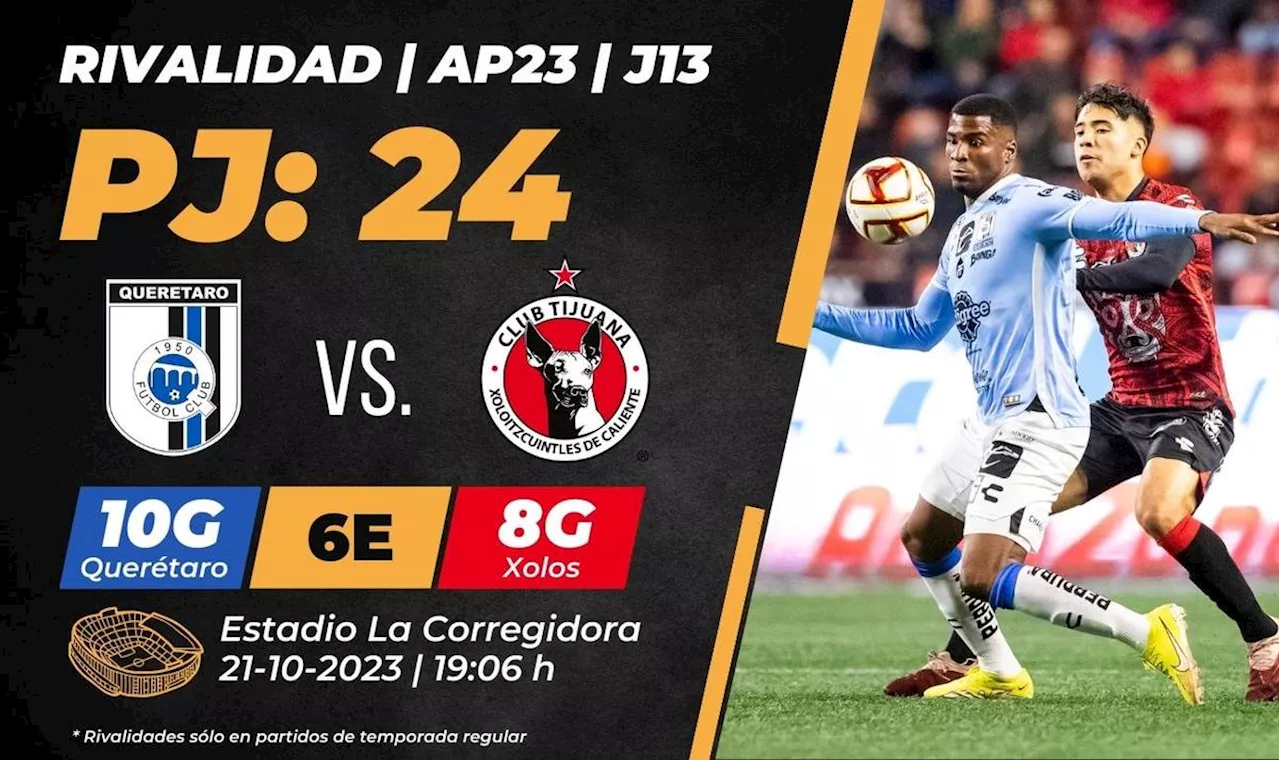 ¿Dónde VER Querétaro vs. Tijuana? Horarios y canal de transmisión del partido HOY en la Liga MX 2023