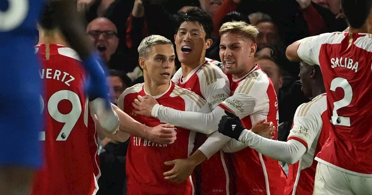 Chelsea 2-2 Arsenal: Leandro Trossard's late goal secures point