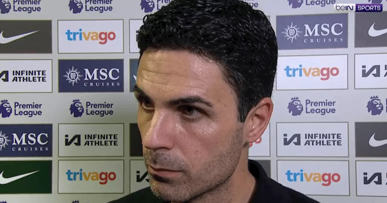 Mikel Arteta shocked by Chelsea claim over Mkyhailo Mudryk goal vs Arsenal