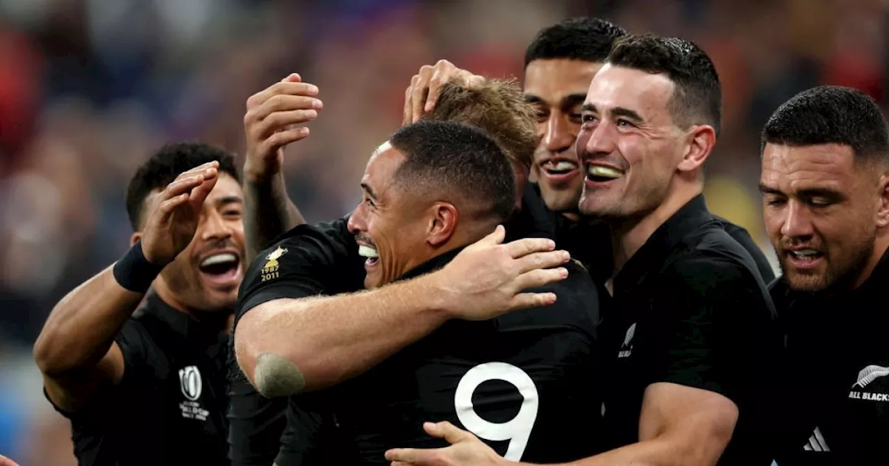 New Zealand set up Rugby World Cup final clash v England or Springboks