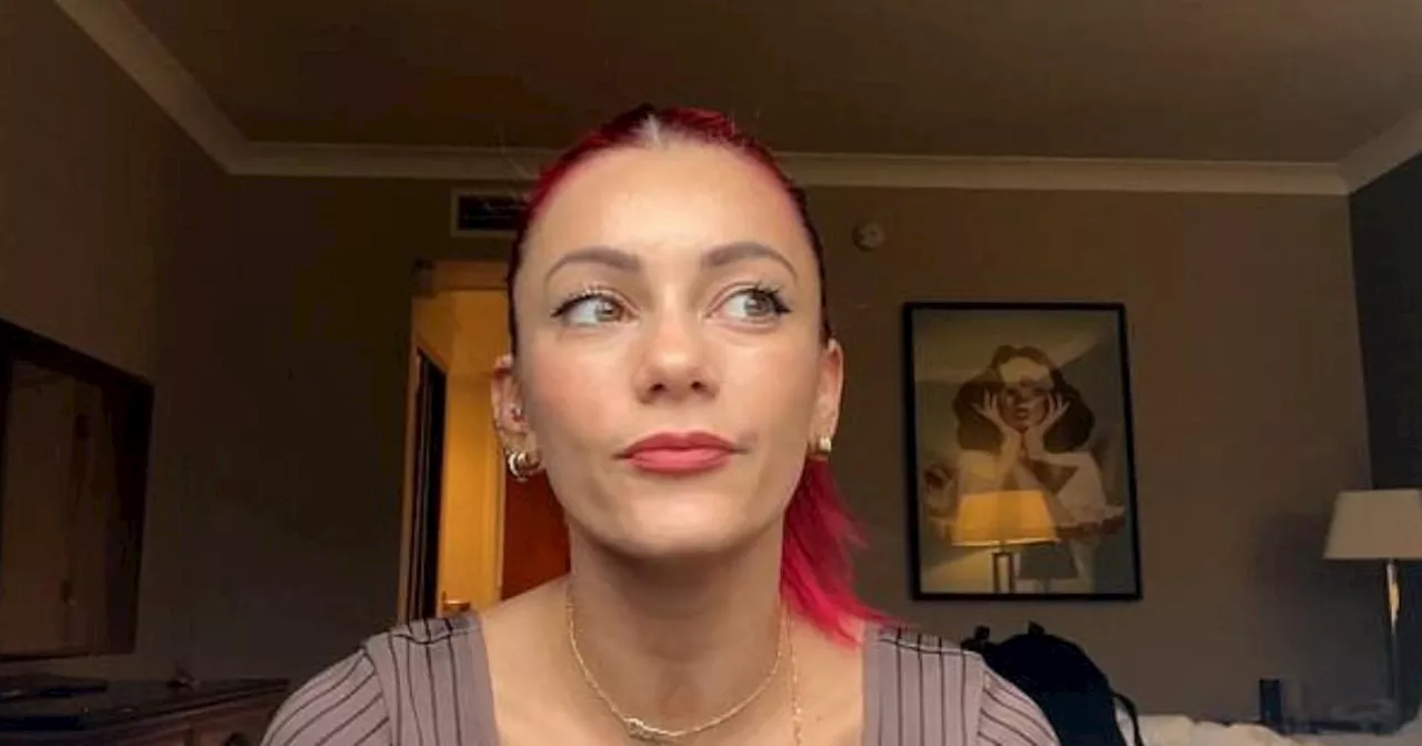 Strictly's Dianne Buswell holds back tears revealing family news