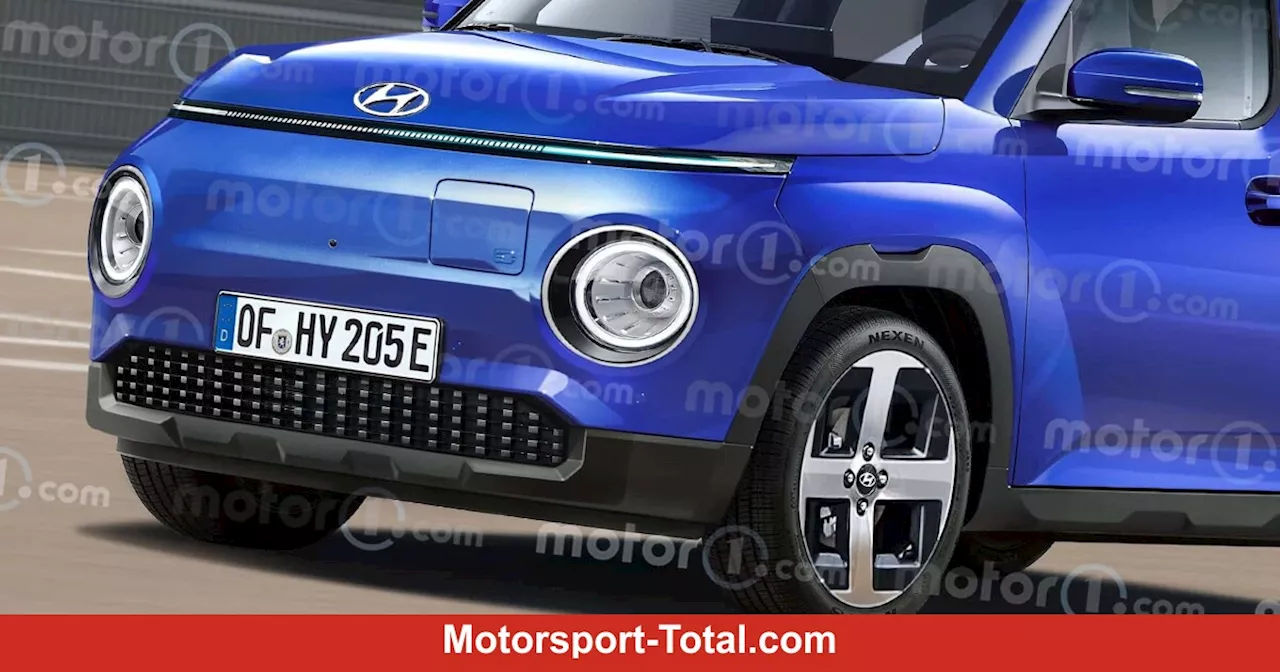 Hyundai Casper EV (2024): Kleiner Günstig-Stromer im Rendering