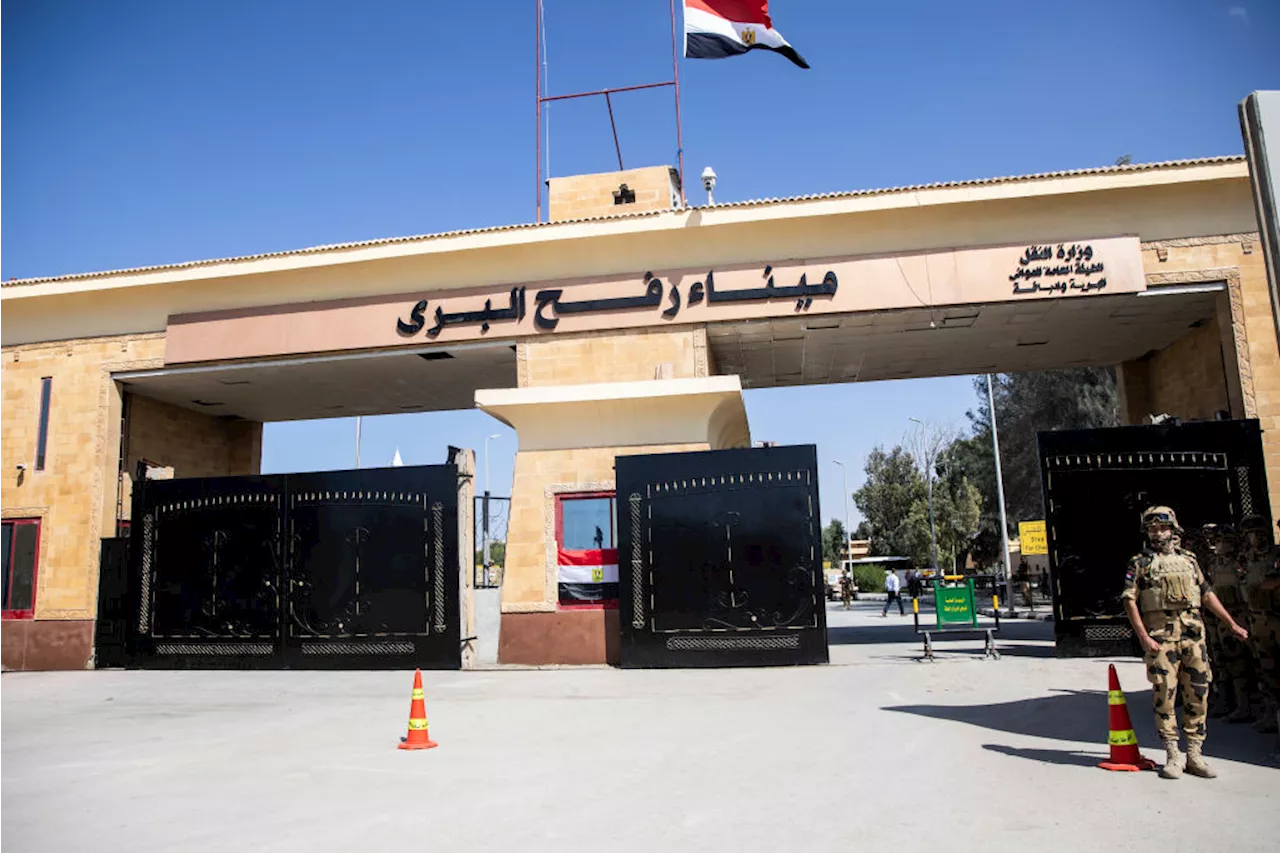 Egypt-Gaza border crossing opens hours after 2 American hostages freed by Hamas