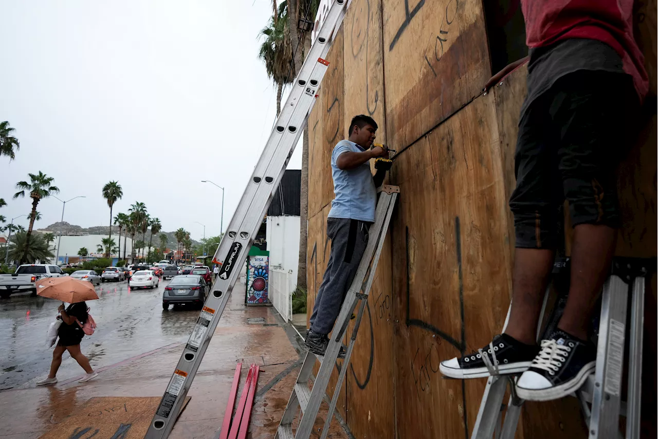 Hurricane Norma heads for Mexico's Pacific coast resort hub as Tammy becomes hurricane in the Atlantic