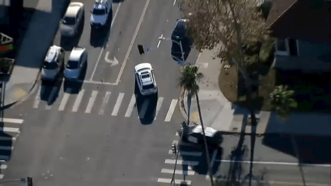 San Diego police chase driver from La Jolla to Mount Hope