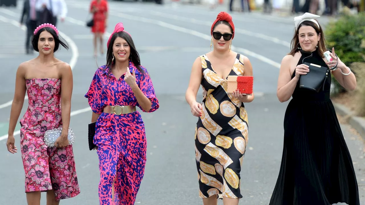 Thousands frock up for Caulfield Cup