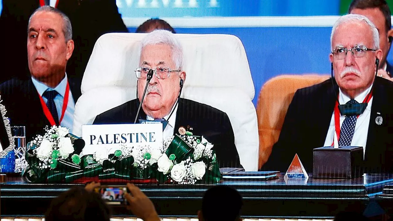 Abbas bei Gipfel in Kairo: 'Wir werden niemals gehen'