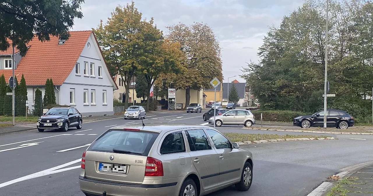 Gefahr für Radfahrer an der Werster Straße in Löhne