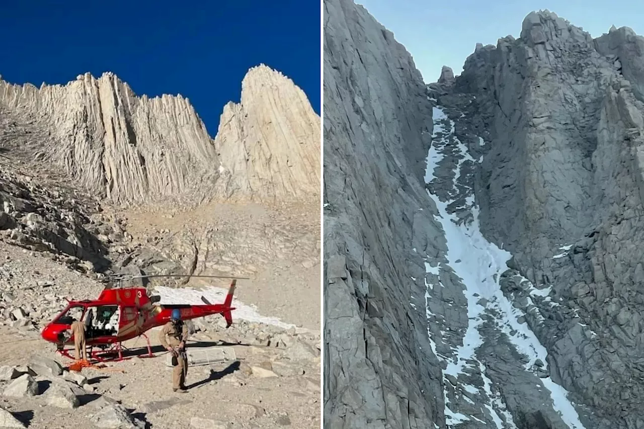 Air France pilot falls off cliff to his death while hiking California's Mount Whitney