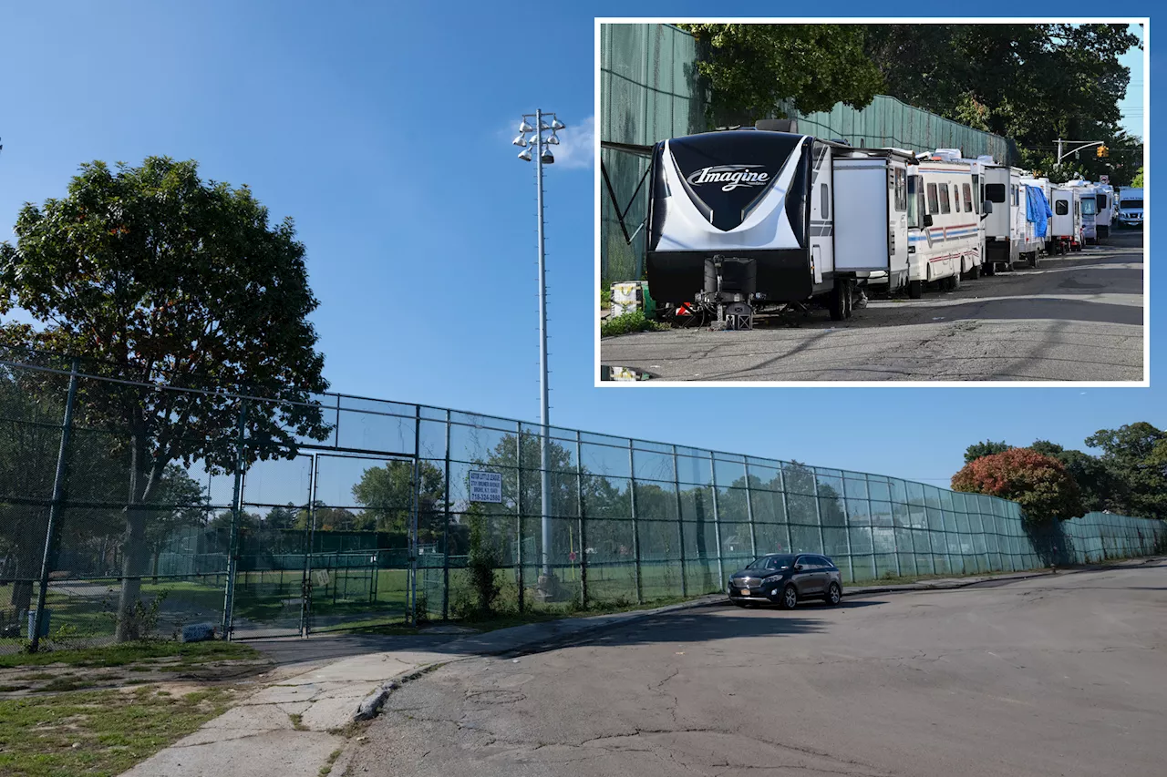 City kicks out makeshift, migrant-friendly 'trailer park' near Bronx Little League