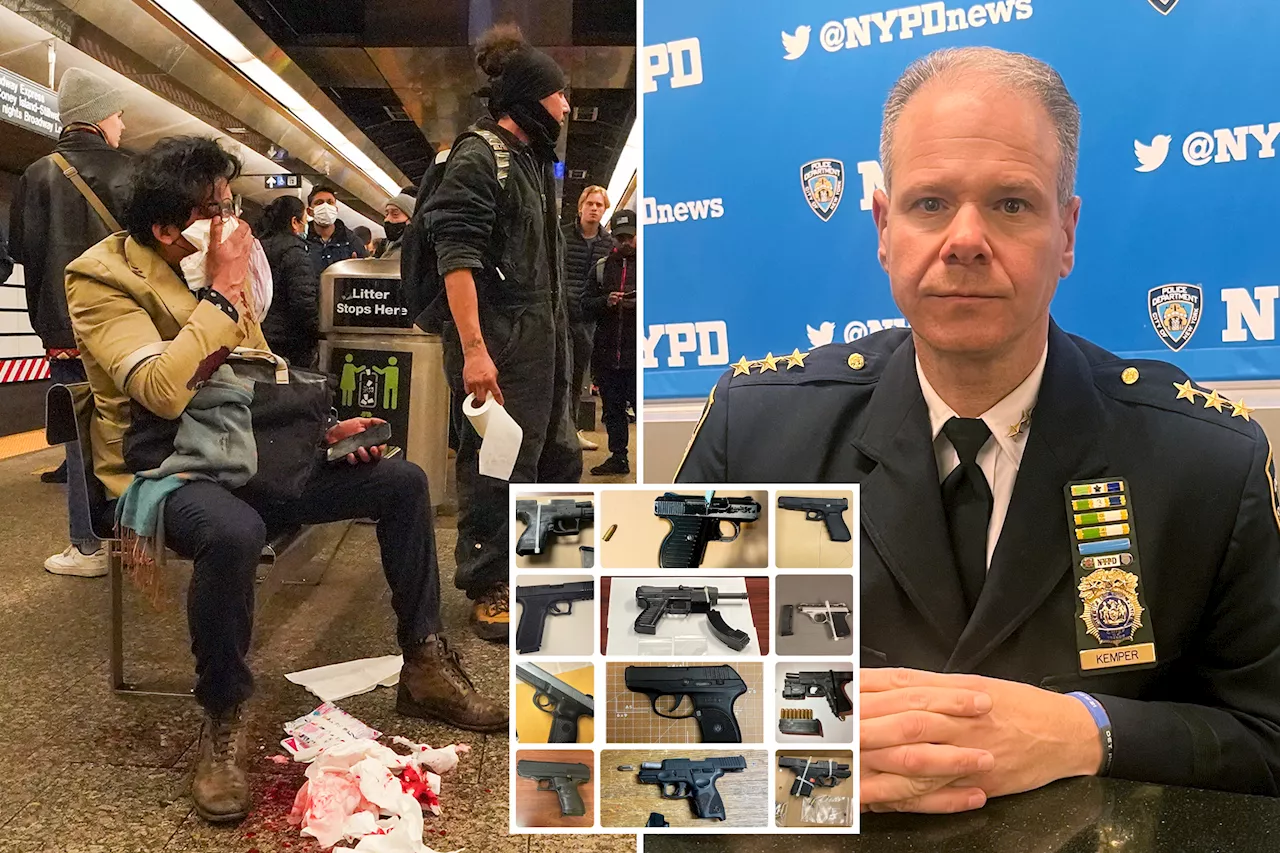 Gun busts in NYC subways have exploded 94% since 2019: NYPD