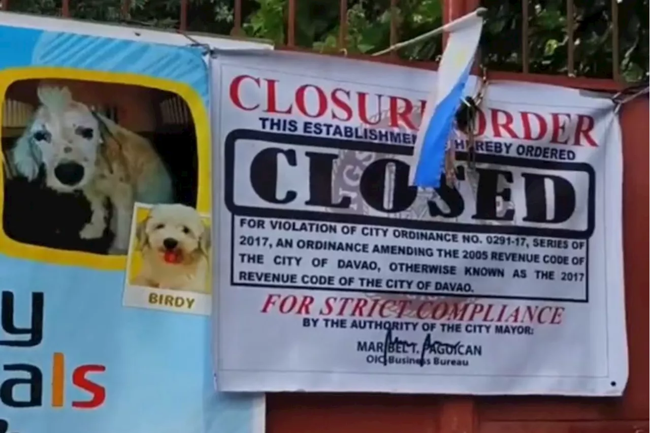 Davao closure order puts future of animals shelter in limbo