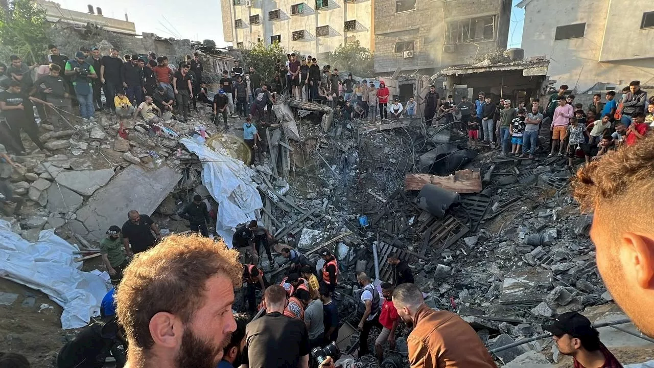 Israeli air strikes hammer Gaza anew after Hamas releases two US hostages