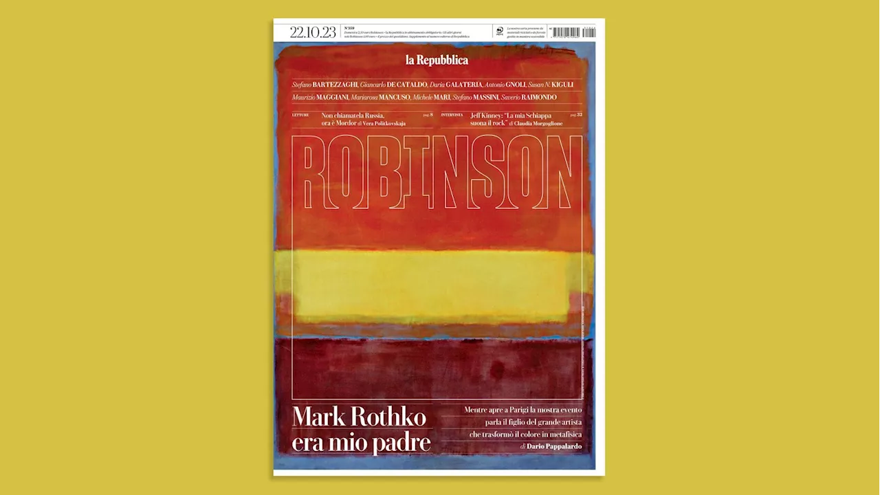 Mark Rothko, mio padre. Sul nuovo Robinson