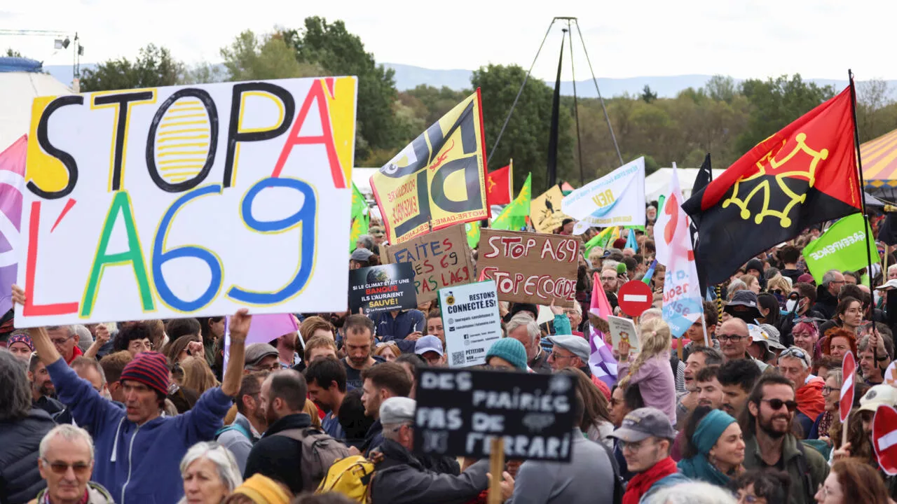 - France: le projet de l'autoroute A69 «aggrave le réchauffement climatique»