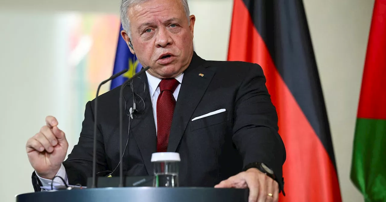 Jordan's King Abdullah: Displacement of Palestinians would be a war crime