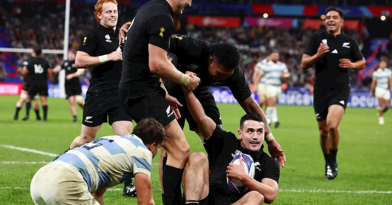 Rugby-All Blacks encouraged not to get too excited about reaching World Cup final